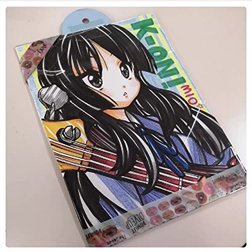 ★オーダー購入品★ 手描きイラスト B4イラストボード けいおん! 秋山澪 Amazon.co.jp: けいおん ギター 軽音楽部 秋山澪 手描き